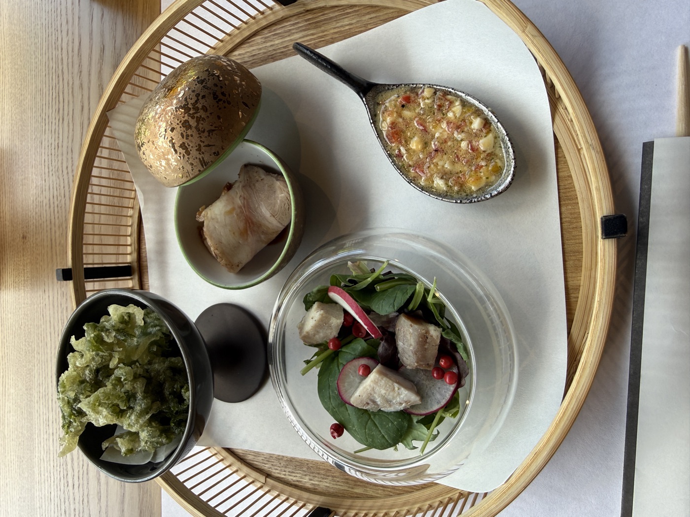 豚皇の前菜の盛り合わせ